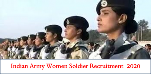 Indian Army Women Recruitment