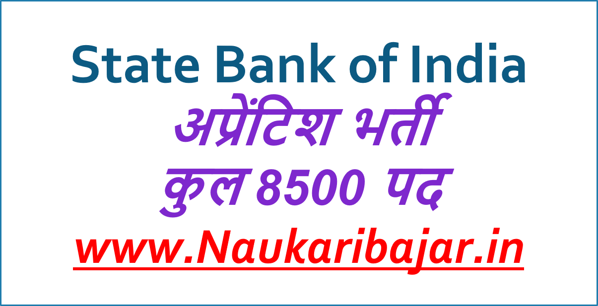 SBI Apprentice Recruitment 2020
